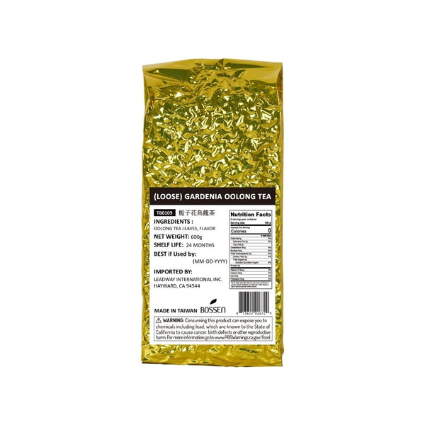 Gardenia Oolong Tea package view 2