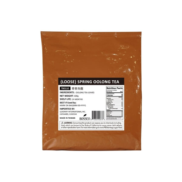 Spring Oolong Tea package view 2