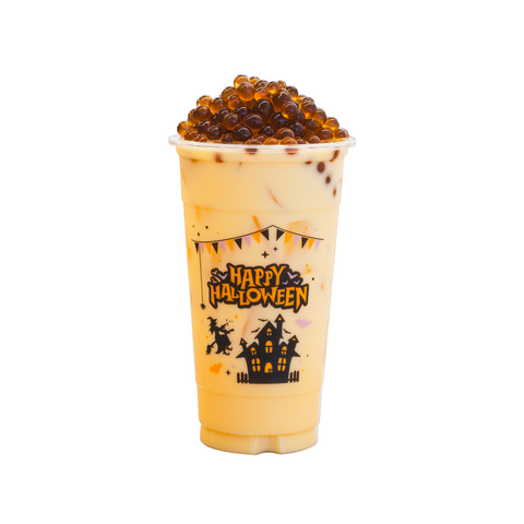 Trick or Treat Halloween Printed PP Plastic Cups (95mm)