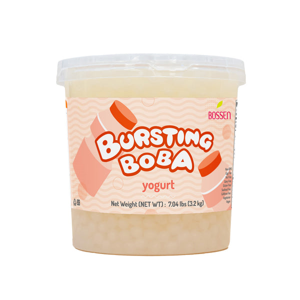Yogurt Bursting boba large tub 3.2kg view 1