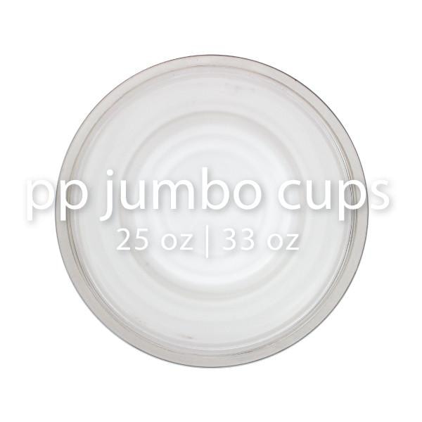 PP Plastic Jumbo Cups (120mm) - 25 oz / 33 oz view 3