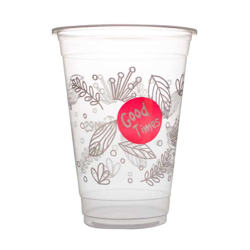 16 oz PP Plastic Cups (95mm)  Plastic cups, Cup, Bubble tea