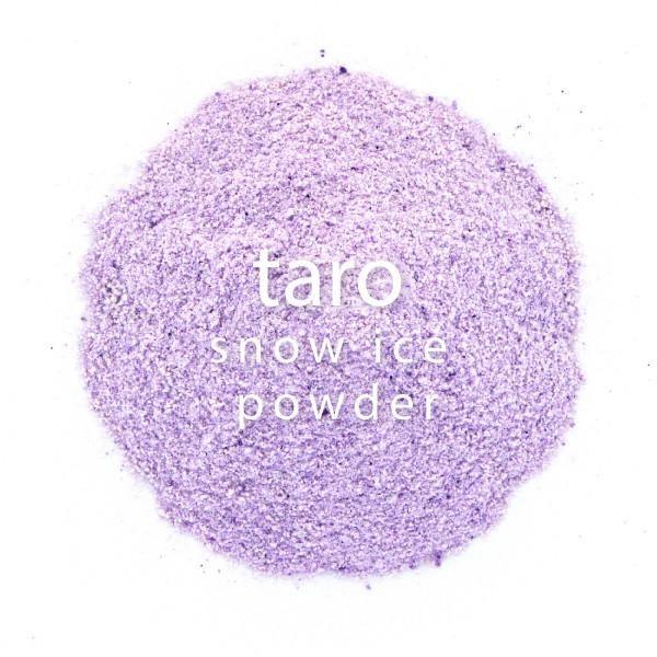 Taro Snow Ice Powder closeup view 2