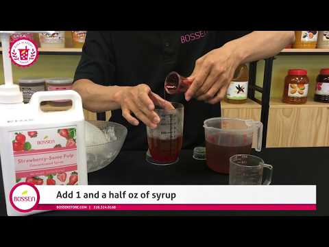 Strawberry Green Tea Recipe - Video view 5