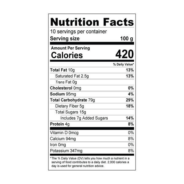 Egg Pudding Jelly Powder - nutrition facts