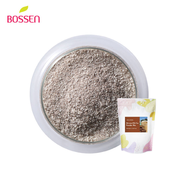 Okinawa Milk Tea Close Up view 5