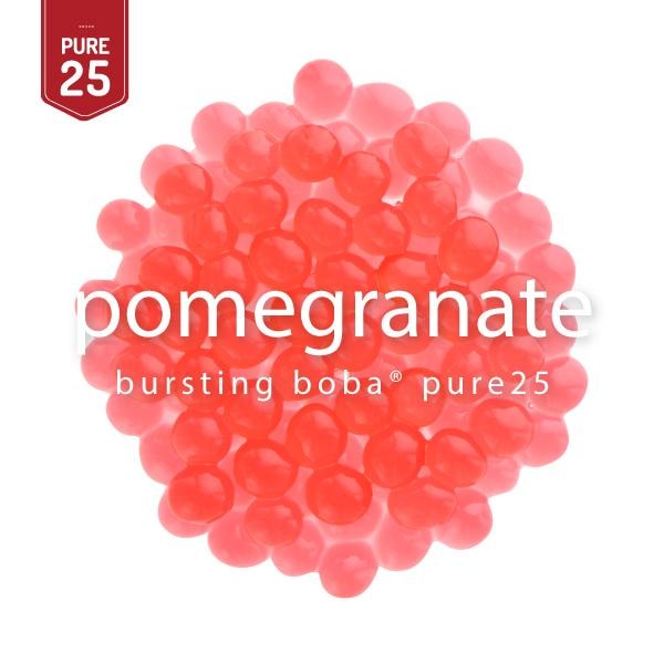 Pomegranate Bursting Boba® Pure25 Boba view 2