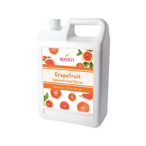 Grapefruit Syrup Bottle