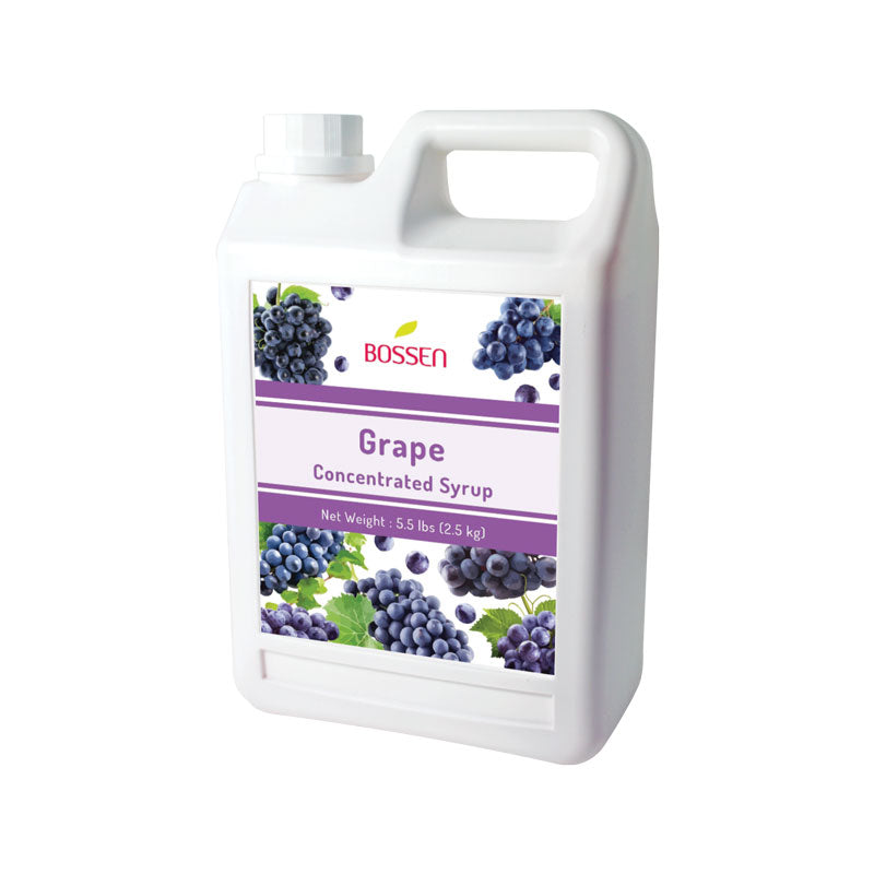Boss Syrup Grape Syrup | Bubble Tea | Frozen Yogurt | Asian Sweets Wholesale ...