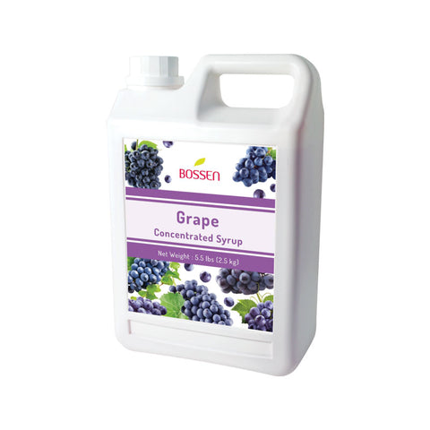 Grape Syrup Bottle