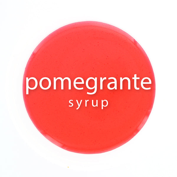 Pomegranate Syrup close up view 3