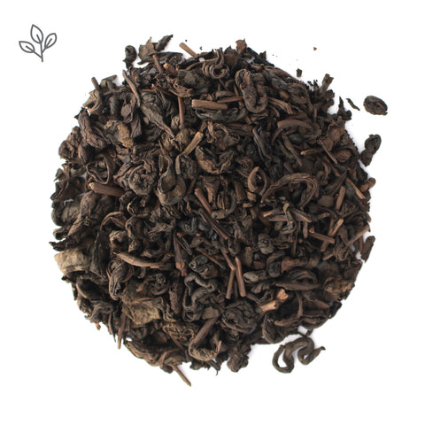 Dark Roast Oolong, Loose Leaf closeup
