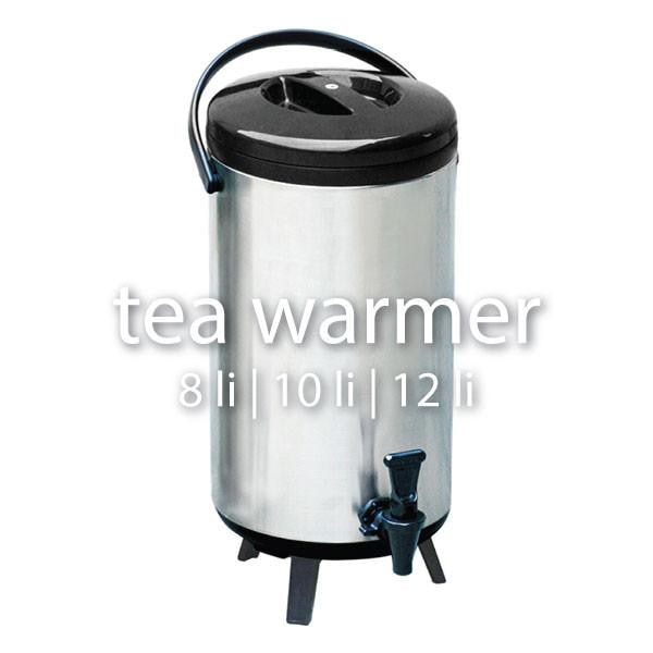 Stainless Steel Tea Warmer Dispenser - 8L, 10L, 12L –